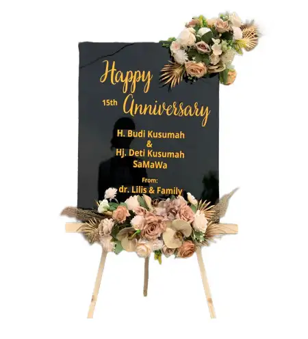 Papan Bunga Akrilik Bekasi